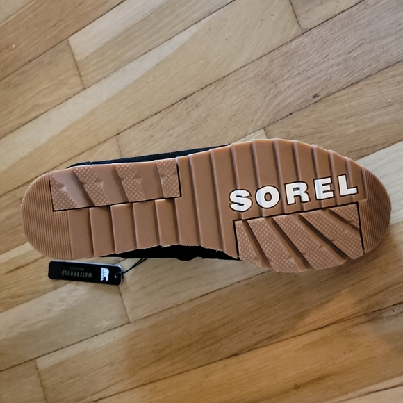 Sorel Harlow Lace Waterproof Faux Fur Boots Black 7.5 - Picture 4 of 5